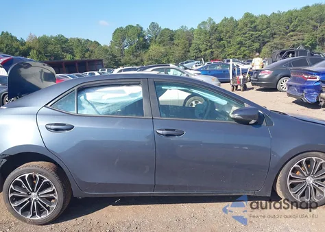 2016 Toyota Corolla S Plus from USA, damaged, VIN 2T1BURHEXGC508557